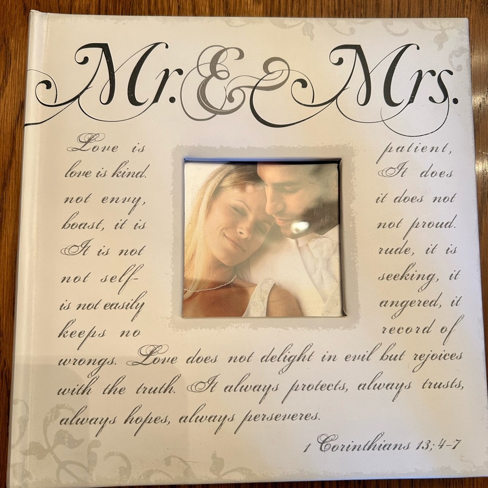 Wedding photo album